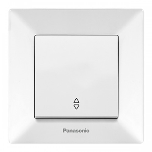 Выключатель 1-кл проходной (в сборе) белый Panasonic Arkedia (WMTC00032WH-BY)