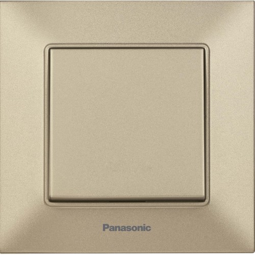 Выключатель 1-кл бронзовый Panasonic Arkedia Slim (WNTC00012BR)