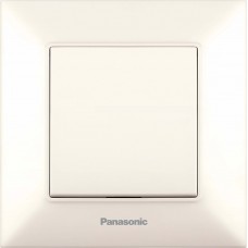 Выключатель 1-кл кремовый (без рамки)