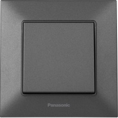 Выключатель 1-кл дымчатый