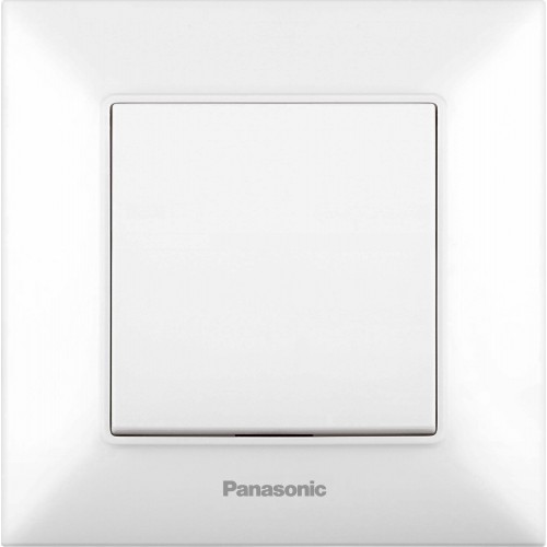Выключатель 1-кл белый (без рамки) Panasonic Arkedia Slim (wntc00012WH)