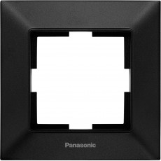 Рамка 1 пост черная