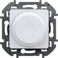 Светорегулятор поворотный без нейтрали 300Вт белый