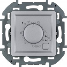 Термостат с внешним датчиком для тёплых полов алюминий