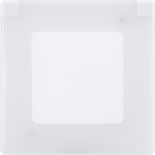 Рамка с защитной крышкой IP 44 белый Legrand Inspiria (673920)