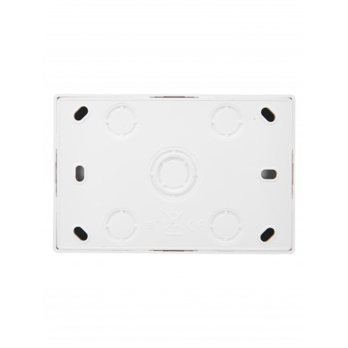 Розетка с заземлением двойная Lezard Leto (752-0200-127B)