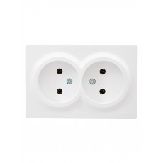 Розетка двойная