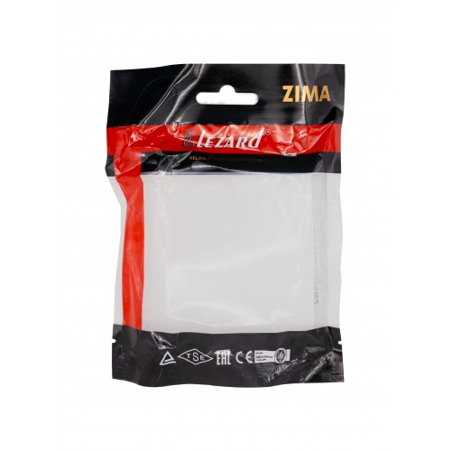 Вывод кабеля белый безвинтовой зажим (10шт/120шт) Lezard Zima (704-0288-197)