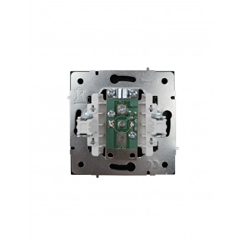 Розетка ТВ оконечная черный бархат (10шт/120шт) Lezard Zima (704-4288-130)