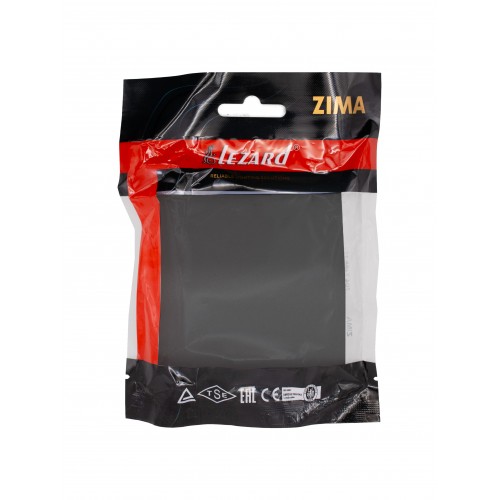 Вывод кабеля черный бархат безвинтовой зажим (10шт/120шт) Lezard Zima (704-4288-197)