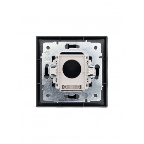 Вывод кабеля черный бархат безвинтовой зажим (10шт/120шт) Lezard Zima (704-4288-197)