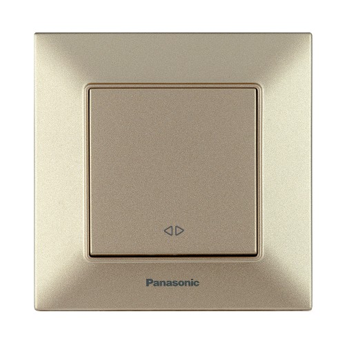 Выключатель 1-кл перекрестный бронзовый Panasonic Arkedia Slim (WNTC00052BR-BY)
