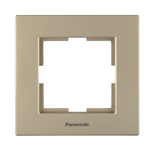 Рамка 1-постовая бронза Panasonic Karre plus (WKTF08012BR-BY)