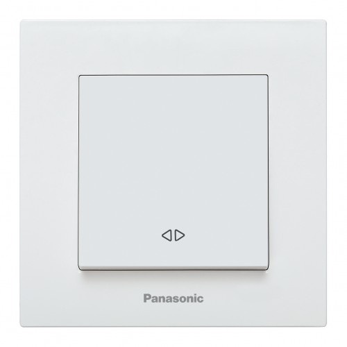Выключатель 1-кл перекрестный белый Panasonic Arkedia Slim (WKTT00052WH-BY)